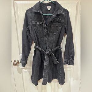Black Jean dress by a.n.a. Worn 1 time